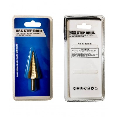 HSS Step Drill 4mm to 20mm