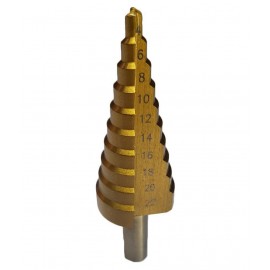 HSS Step Drill Bit 4-22 mm Steel