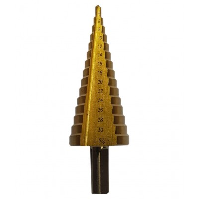 HSS Step Drill Bit 4-32mm Steel