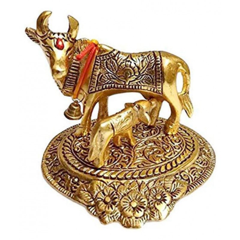 Handmade Cow and Calf Other Idol