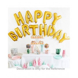 Happy Birthday Gold Foil Banner