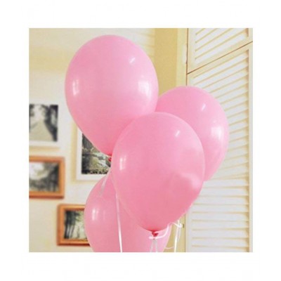 Happy Birthday Letters (Silver) Toy Foil Balloon+30 Pink Metallic Balloons