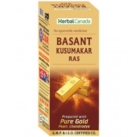 Harc Herbal Canada Basant kusmakar Ras Tablet 50 No's pack of 1|for Immuity Boster