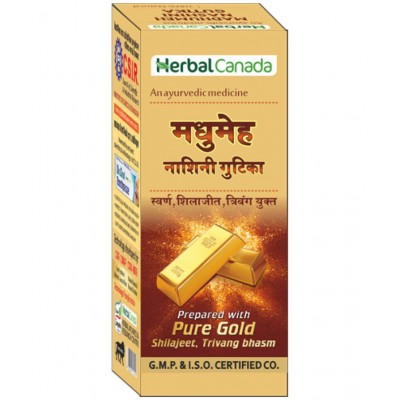 Harc Herbal Canada Madhumeh Nashini Tablet 50 No's pack of 1|100% Natural Products