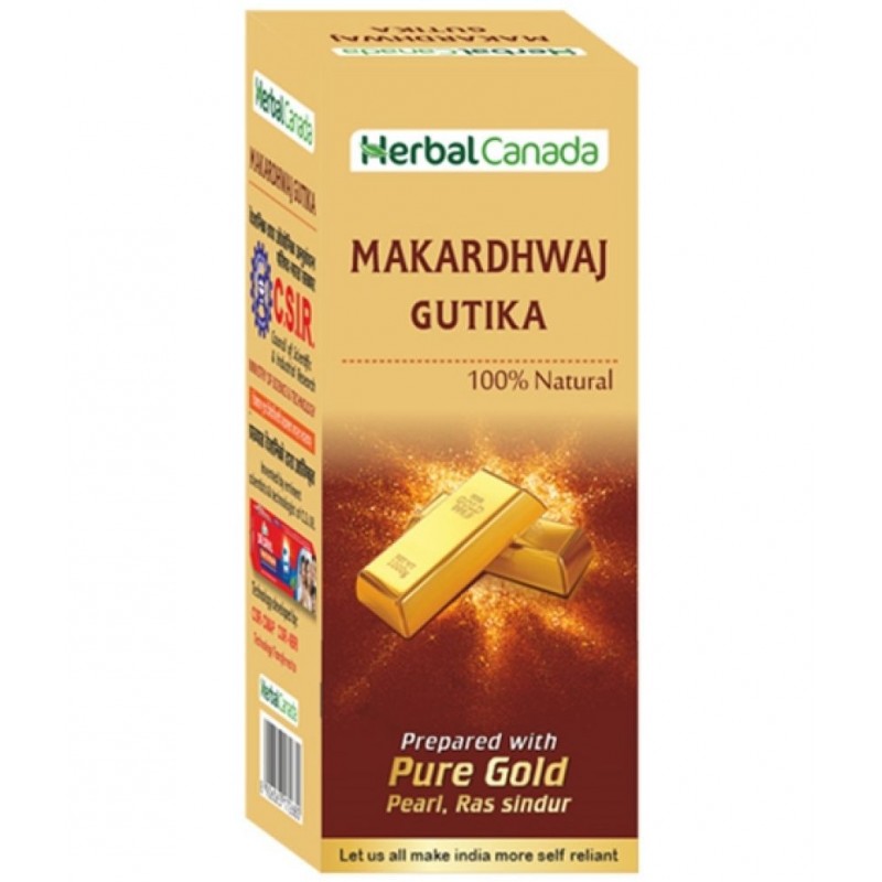 Harc Herbal Canada Makardhwaj Gutika Tablet 50 No's pack of 1|100% Natural Products