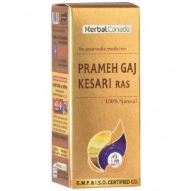 Harc Herbal Canada Prameh Gaj Kesari Ras Tablet 25 No's pack of 1|100% Natural Products