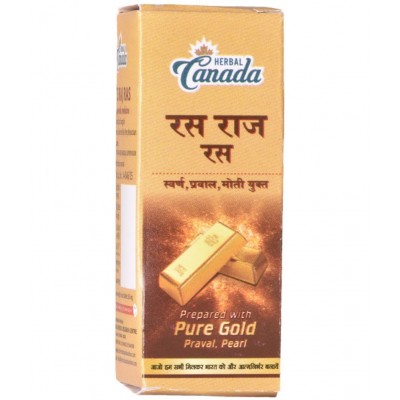 Harc Herbal Canada RasRaj Ras Tablet 25 No's pack of 1|100% Natural Products