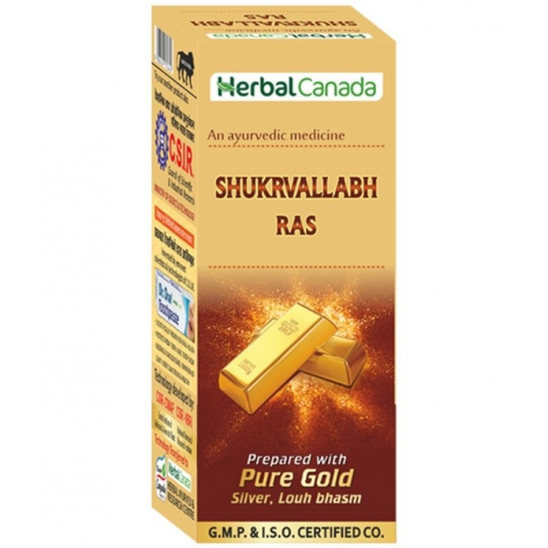 Harc Herbal Canada Shukrvallabh Ras Tablet 25 No's pack of 1|100% Natural Products Harc Herbal Canada Shukrvallabh Ras Tablet 25 No's pack of 1|100% Natural Products