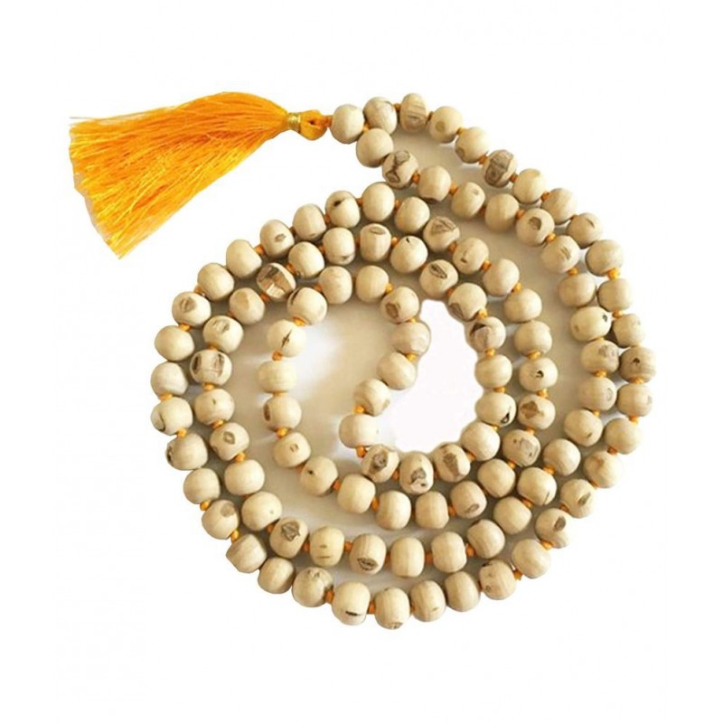 Hare Krishna Tulsi Jaap Mala - Chanting Mala - Tulsi Beads Mala - Rosary Mala - Tulsi Wood Mala