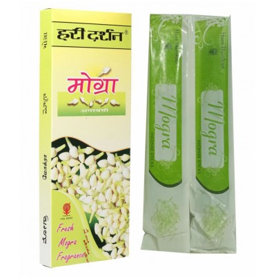 Hari Darshan Eco Fresh Mogra  Agarbatti 60 Sticks in Each - Pack of 3