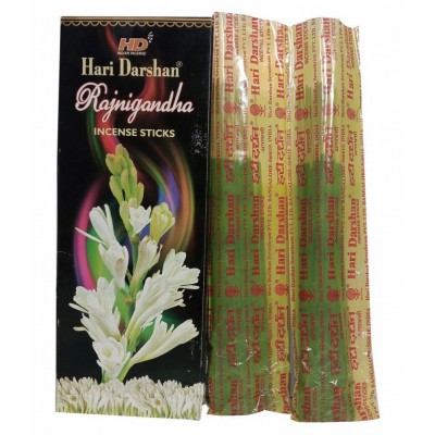 Hari Darshan Eco Rajnigandha Agarbatti 60 Sticks in Each - Pack of 3
