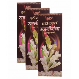 Hari Darshan Eco Rajnigandha Agarbatti 60 Sticks in Each - Pack of 3