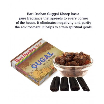 Hari Darshan Gugal Delux Pooja Dhoop | Incense Cones Pure and Natural Pollution Free - Pack of 12, 16 Sticks in Each Hari Darshan Gugal Delux Pooja Dhoop | Incense Cones Pure and Natural Pollution Free - Pack of 12, 16 Sticks in Each