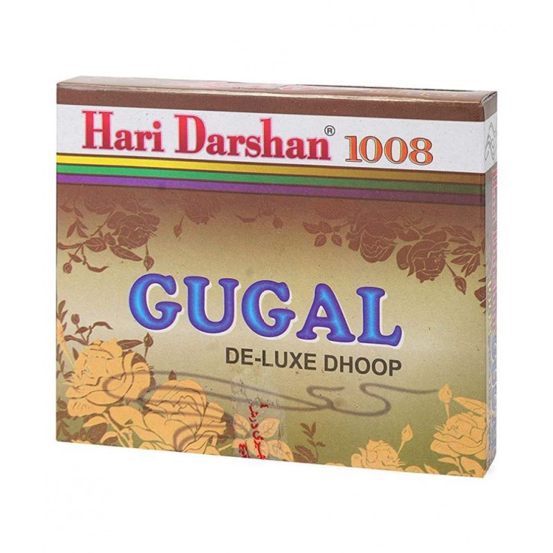 Hari Darshan Gugal Delux Pooja Dhoop | Incense Cones Pure and Natural Pollution Free - Pack of 12, 16 Sticks in Each Hari Darshan Gugal Delux Pooja Dhoop | Incense Cones Pure and Natural Pollution Free - Pack of 12, 16 Sticks in Each
