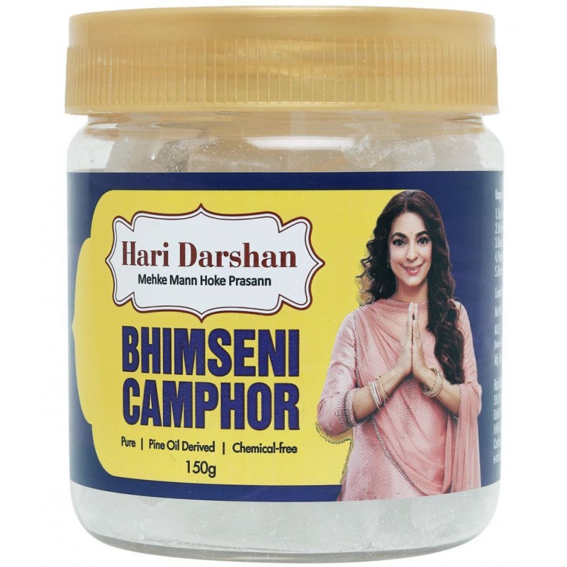 Hari Darshan Pure Bhimseni Camphor (150g) Hari Darshan Pure Bhimseni Camphor (150g)