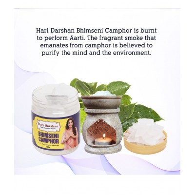 Hari Darshan Pure Bhimseni Camphor (150g) Hari Darshan Pure Bhimseni Camphor (150g)