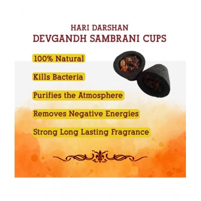 Hari Darshan Sambrani Cup (Pack of 12 Cups in Pack)