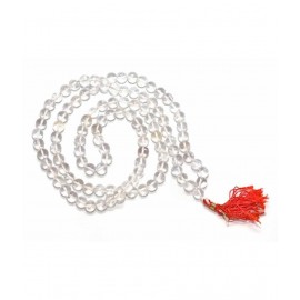 Hariom Jewellers White Crystal Sphatik Mala Hariom Jewellers White Crystal Sphatik Mala