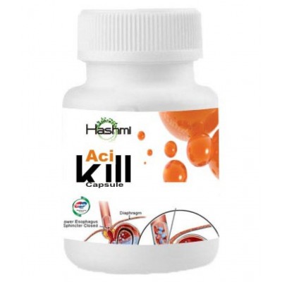 Hashmi Acikill Capsules | Help in Acidity and Gas Problem (20 Capsules) Pack Of 1