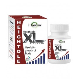 Hashmi Heightol XL Capsule |Ayurvedic Height Increase Medicine | Body Growth Supplement (20 Capsules) Pack Of 1