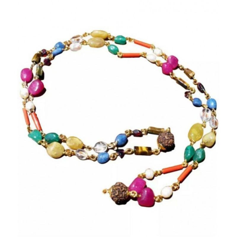 Hd Ratan Rudraksha & Astrology Navratna Pooja Mala
