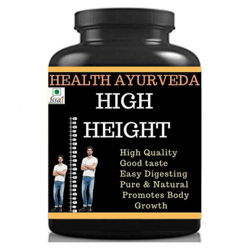 Health Ayurveda High Height | Height Badhane Ki Dawa Capsule 30 no.s Pack Of 1