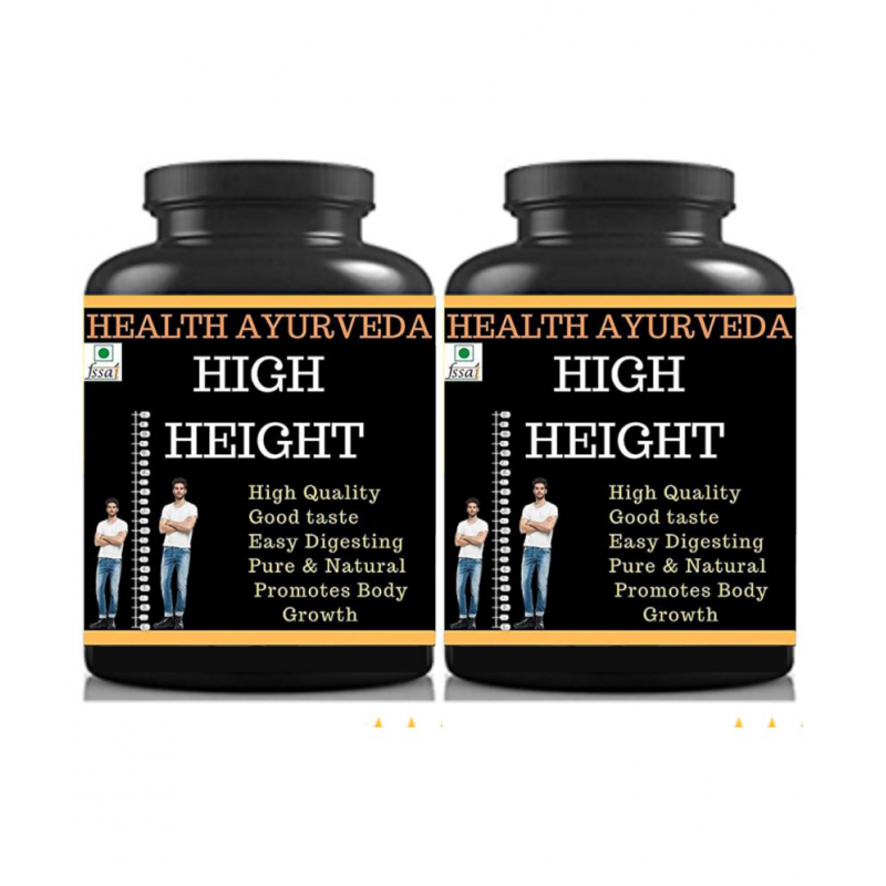 Health Ayurveda High Height Vanilla Flavour Powder 200 gm Pack Of 2