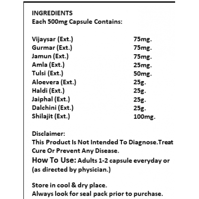 Health Ayurveda Sugar Beat Plus | Diabetes Control Capsule 30 no.s Pack Of 1