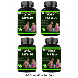 Health Ayurveda Ultra Fat Slim | Weight Loss Powder 400 gm Pack Of 4