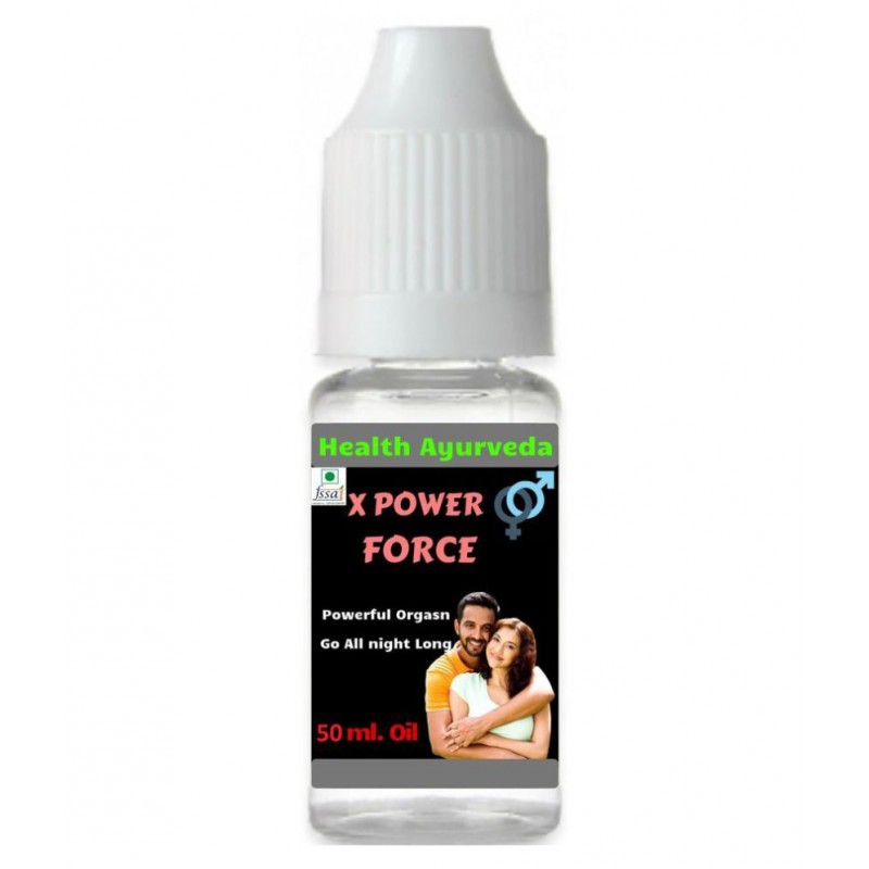 Health Ayurveda X Power Force Stamina Power Oil 50 ml Pack Of 1