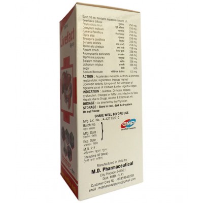 Health Parcel MD Livefact Detox & Fatty Liver tonic Liquid 200 ml Pack Of 4