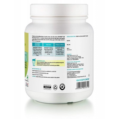 HealthKart 100% Plant Protein, Vegan, Lactose Free, 1kg, Cardamom