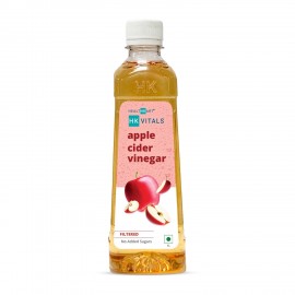 HealthKart Apple Cider Vinegar (ACV), Unflavoured, Filtered, 1L