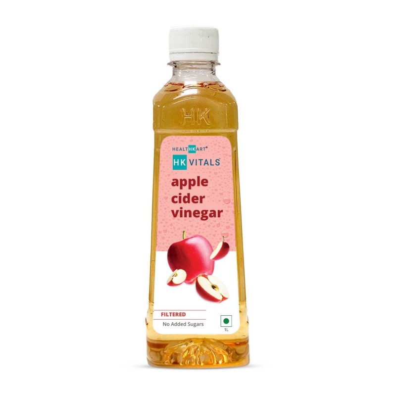 HealthKart Apple Cider Vinegar (ACV), Unflavoured, Filtered, 1L HealthKart Apple Cider Vinegar (ACV), Unflavoured, Filtered, 1L