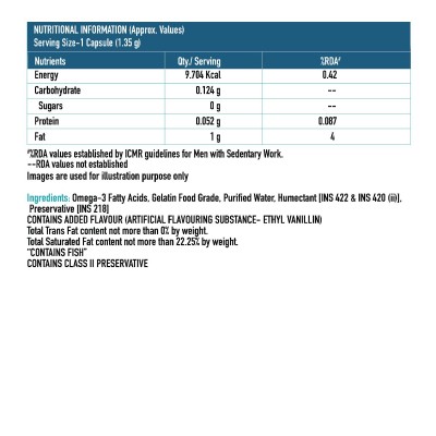 HealthKart HK Vitals Fish Oil with Omega 3 and Multivitamin For Women Combo, 60 Fish Oil Capsules + 60 Multivitamin Tablets (Combo Pack) HealthKart HK Vitals Fish Oil with Omega 3 and Multivitamin For Women Combo, 60 Fish Oil Capsules + 60 Multivitamin Tablets (Combo Pack)