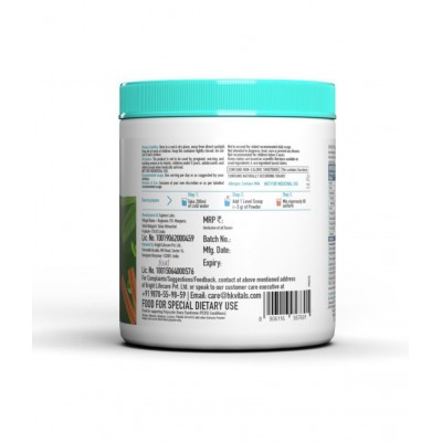 HealthKart HK Vitals PCOS Balance with Herbs (Mixed Fruit, 250 g), Plant Based Supplement for Hormonal Balance