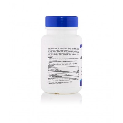 HealthVit Alpha Lipoic Acid 100 MG 60 Tablets