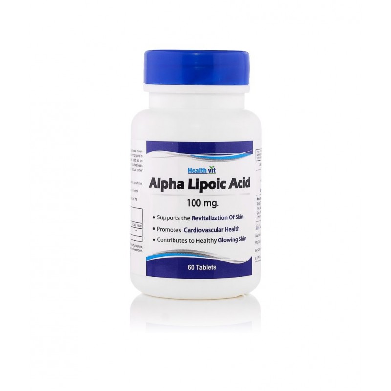 HealthVit Alpha Lipoic Acid 100 MG 60 Tablets