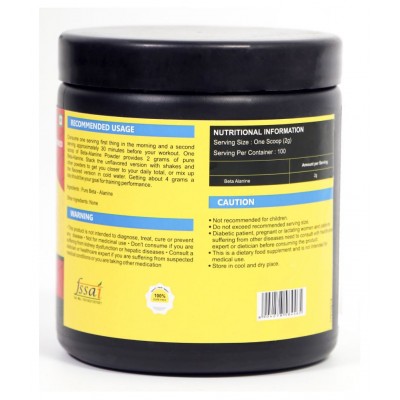 HealthVit Beta Alanine Powder-200 gm 200 gm