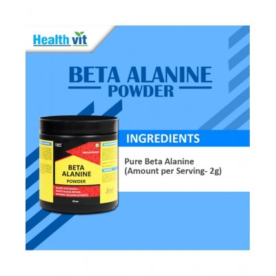 HealthVit Beta Alanine Powder-200 gm 200 gm