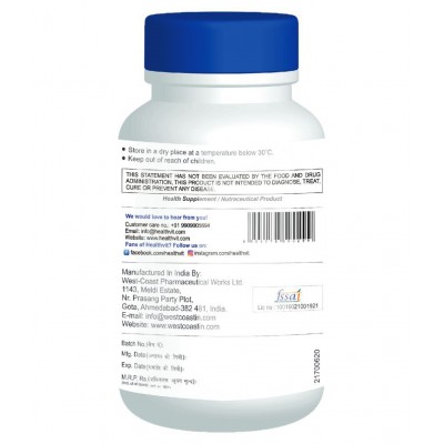 HealthVit C-Vitan-N Vitamin C Zinc1000mg 60 no.s Vitamins Tablets