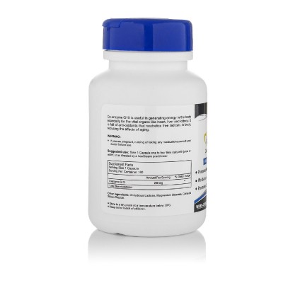 HealthVit Co-Qvit CO-Q 10 Enzyme 200 mg - 60 Capsules 200 mg