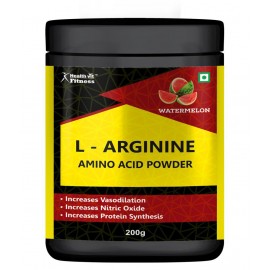 HealthVit Fitness L-Arginine Powder - Watermelon 200 gm