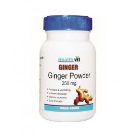 HealthVit Ginger powder 250 mg 60 Capsules