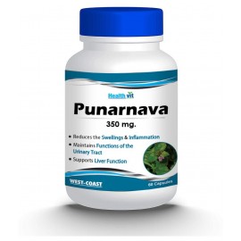 HealthVit Punarnava Powder 350mg - 60 Capsules Capsule 60 no.s