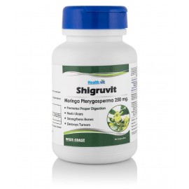 HealthVit SHIGRUVIT Shigru Powder 250mg Capsule 60 no.s Pack Of 2