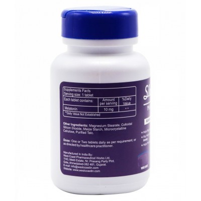 HealthVit Sleepneed Melatonin 10 mg Advanced Sleep Support - 60 Tablets 60 no.s Vitamins Tablets