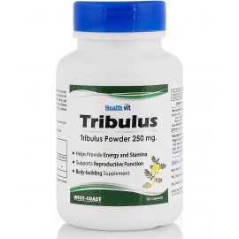 HealthVit Tribulus Powder 250 mg 60 Capsules