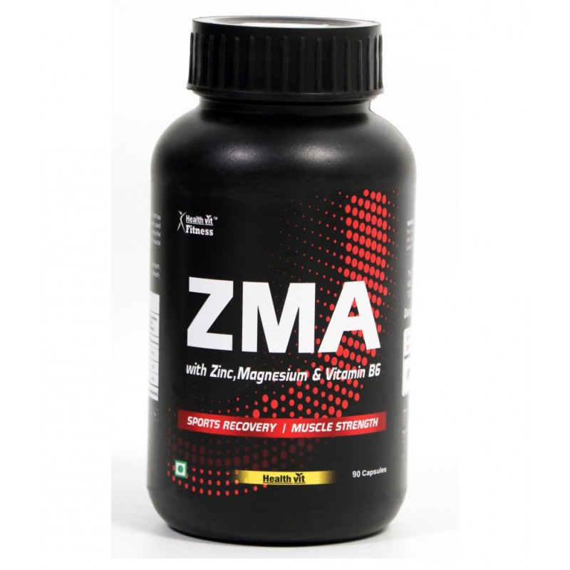 HealthVit ZMA Nightime Recovery Support - 90 Capsules 90 no.s