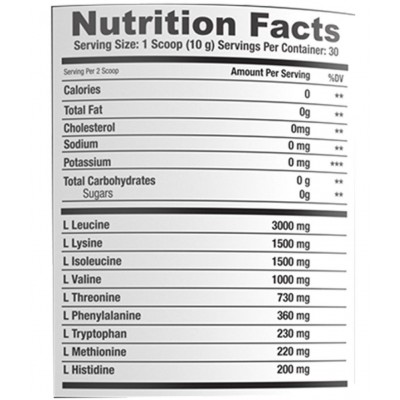 HealthXP  Alpha EAA (Essential Amino Acids)  300 gm